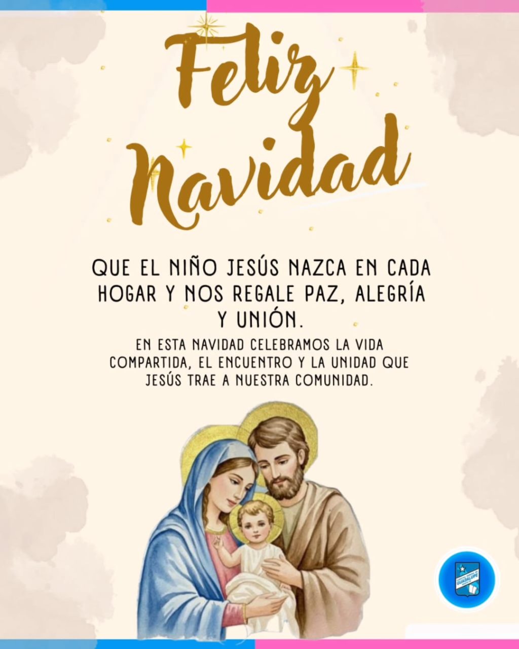 Instagram post from colegioguadalupe.santafe. This post is in position 2.